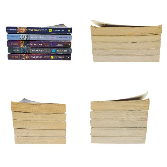 Warriors Erin Hunter Cats The New Prophecy Volumes 1 2 3 5 6 Paperback Lot Of 5 - Picture 3 of 14